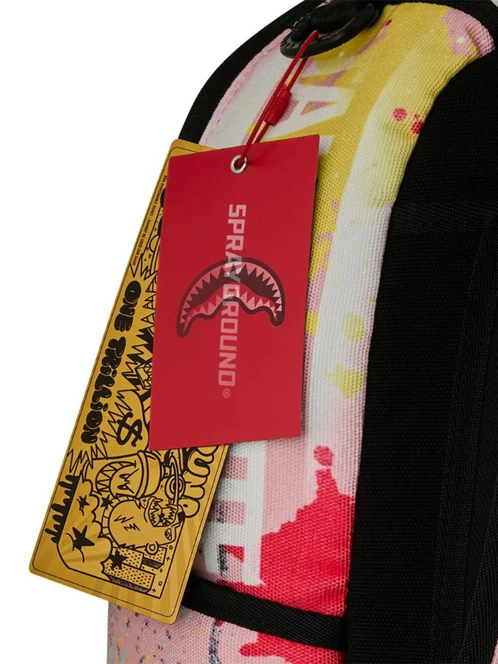 SHARK CENTRAL STENCIL LAB BACKPACK SPRAYGROUND
